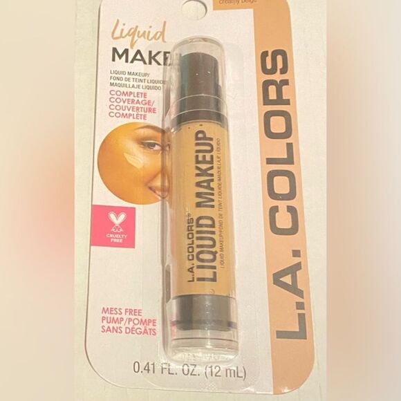 🎉L.A. COLORS  2 X Flawless Liquid Makeup Complete CBLM312 Creamy Beige 💥 - Picture 4 of 7